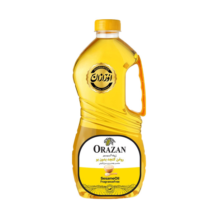 روغن کنجد بدون بو اورازان 1500cc