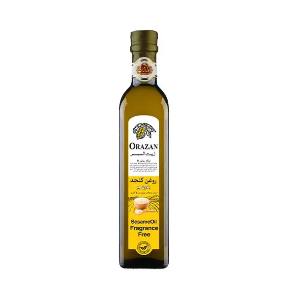 روغن کنجد بدون بو اورازان 500cc