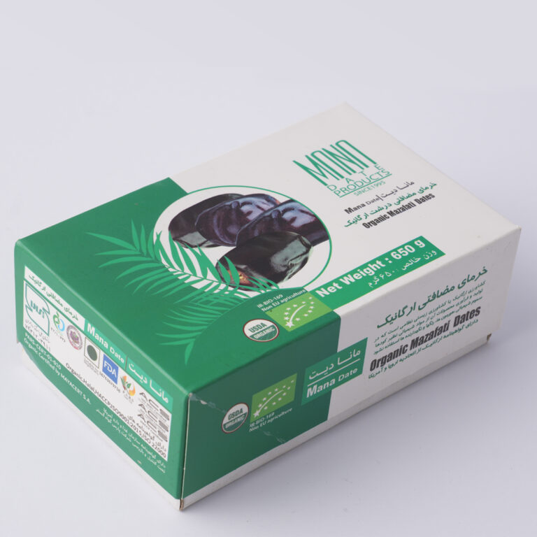 رطب مضافتی ارگانیک 650 گرمی مانادیت