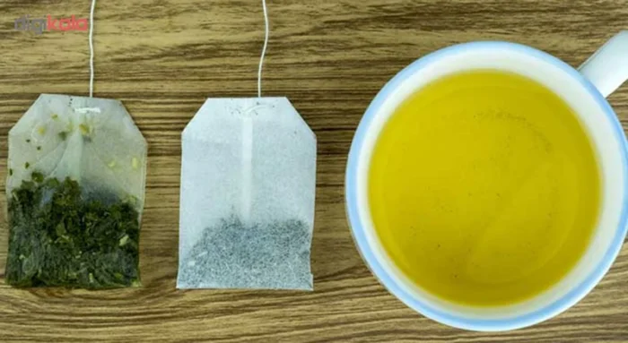 چای سبز با مخلوط پرتغال زوبین