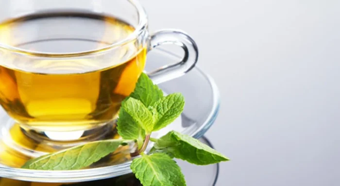 چای سبز با مخلوط پرتغال زوبین