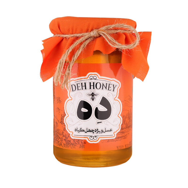 عسل چهل گیاه 850 گرمی ده